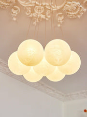 Glass Cluster Chandelier-DWHOME