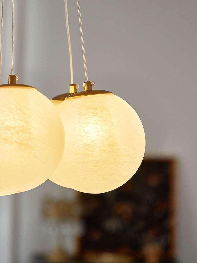 Glass Cluster Chandelier-DWHOME