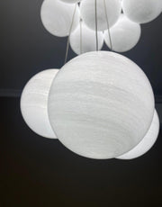 Glass Cluster Chandelier-DWHOME
