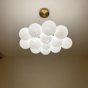 Glass Cluster Chandelier-DWHOME