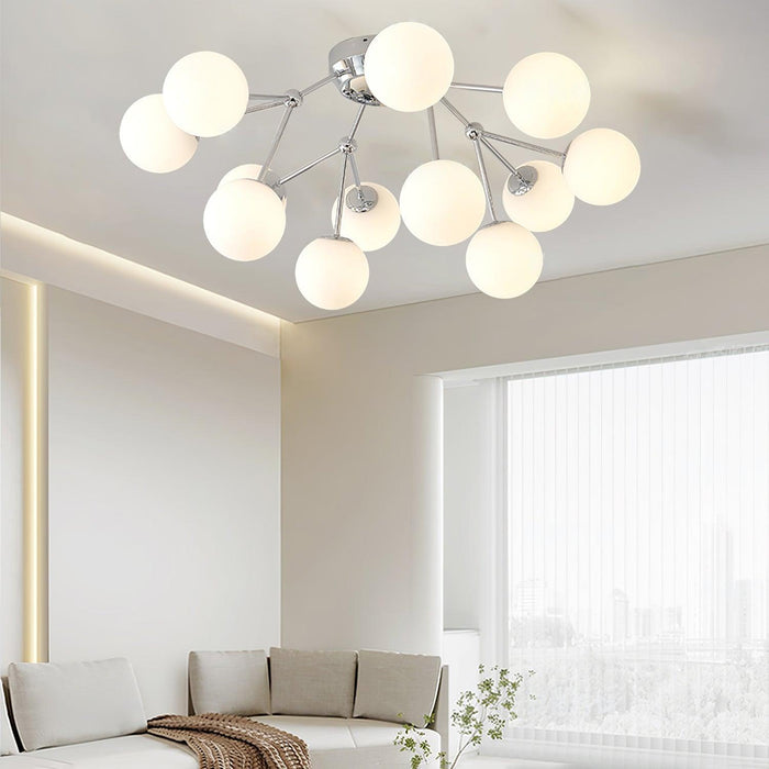 Glass Balls Cluster Ceiling Lamp - DWHOME