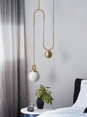 Glass Ball Pendant Lamp-DWHOME