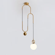 Glass Ball Pendant Lamp-DWHOME