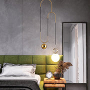 Glass Ball Pendant Lamp-DWHOME