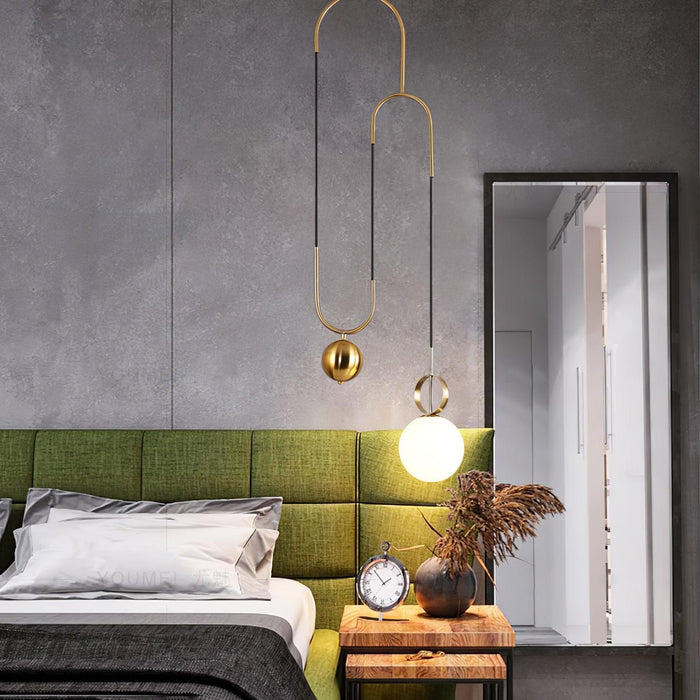 Glass Ball Pendant Lamp - DWHOME