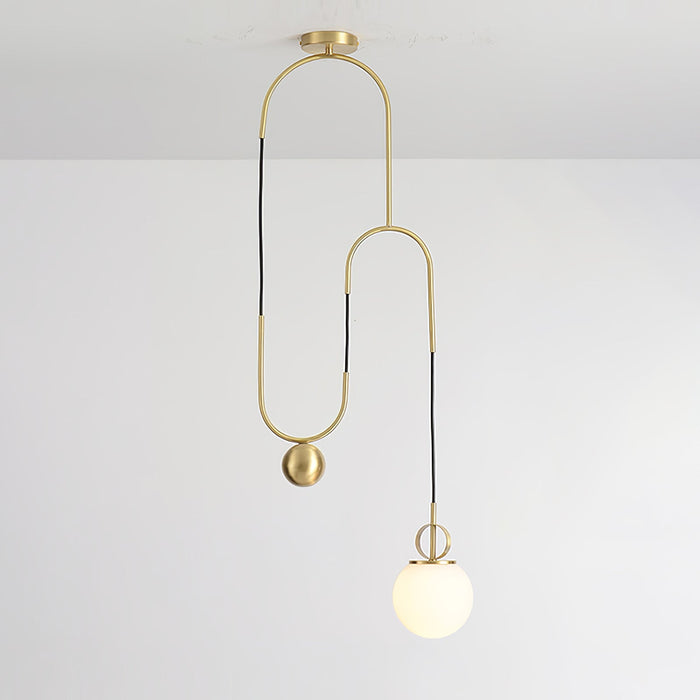 Glass Ball Pendant Lamp - Vakkerlight