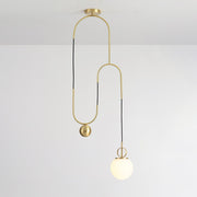 Glass Ball Pendant Lamp-DWHOME