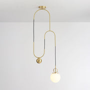 Glass Ball Pendant Lamp-DWHOME