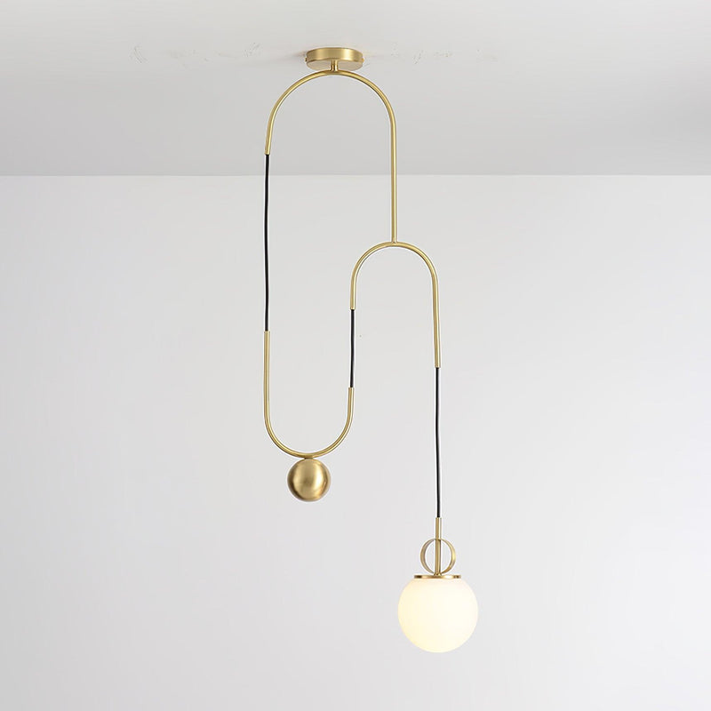 Glass Ball Pendant Lamp-DWHOME
