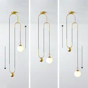 Glass Ball Pendant Lamp-DWHOME