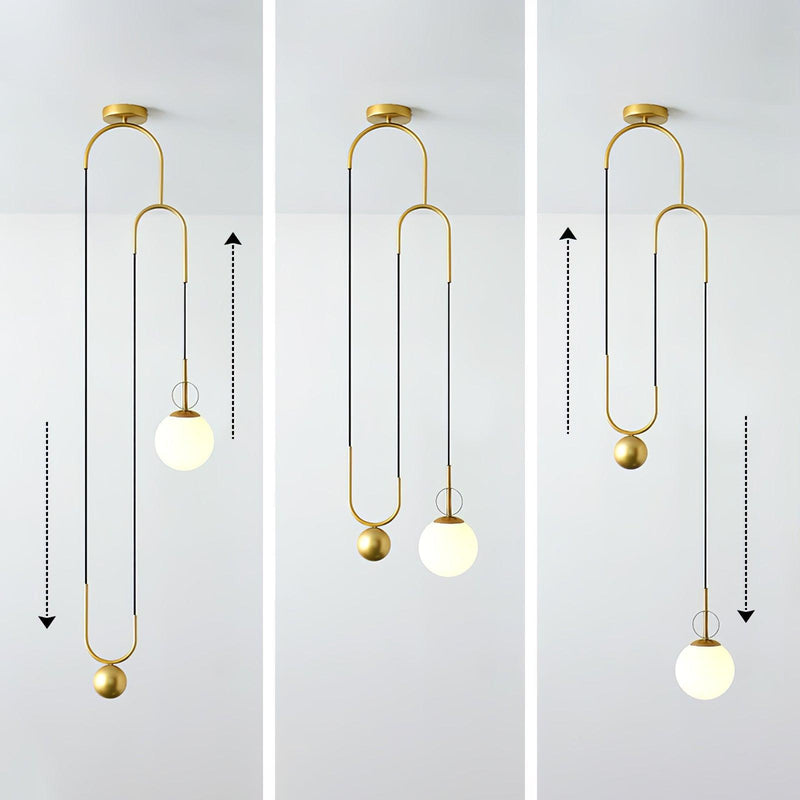 Glass Ball Pendant Lamp-DWHOME