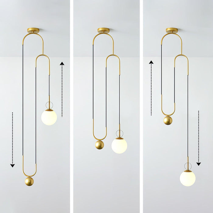 Glass Ball Pendant Lamp - DWHOME