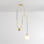 Glass Ball Pendant Lamp-DWHOME