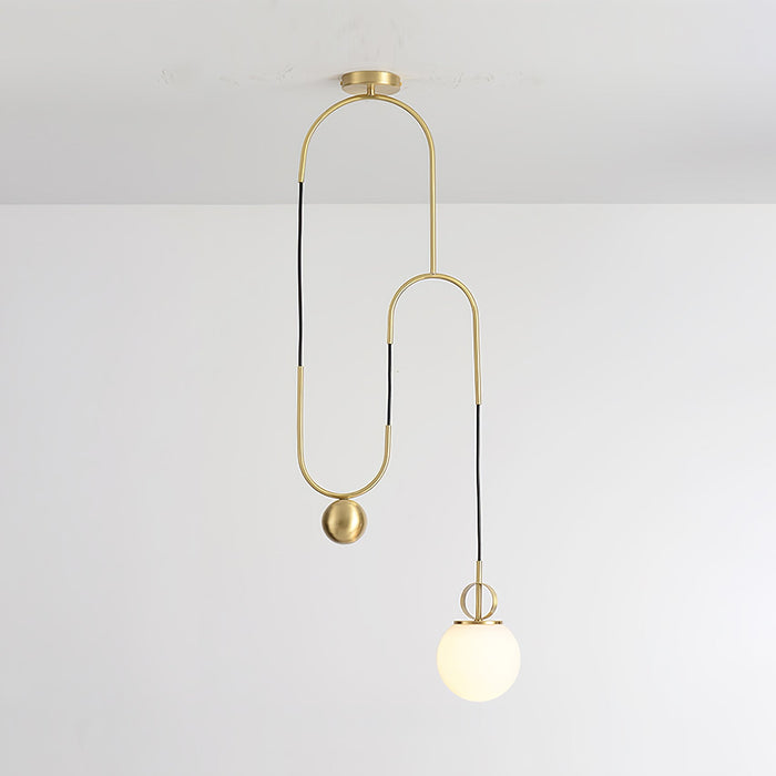 Glass Ball Pendant Lamp - Vakkerlight