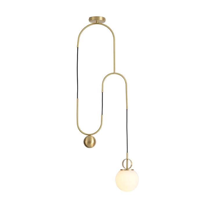 Glass Ball Pendant Lamp - Vakkerlight