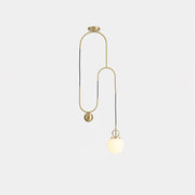 Glass Ball Pendant Lamp-DWHOME