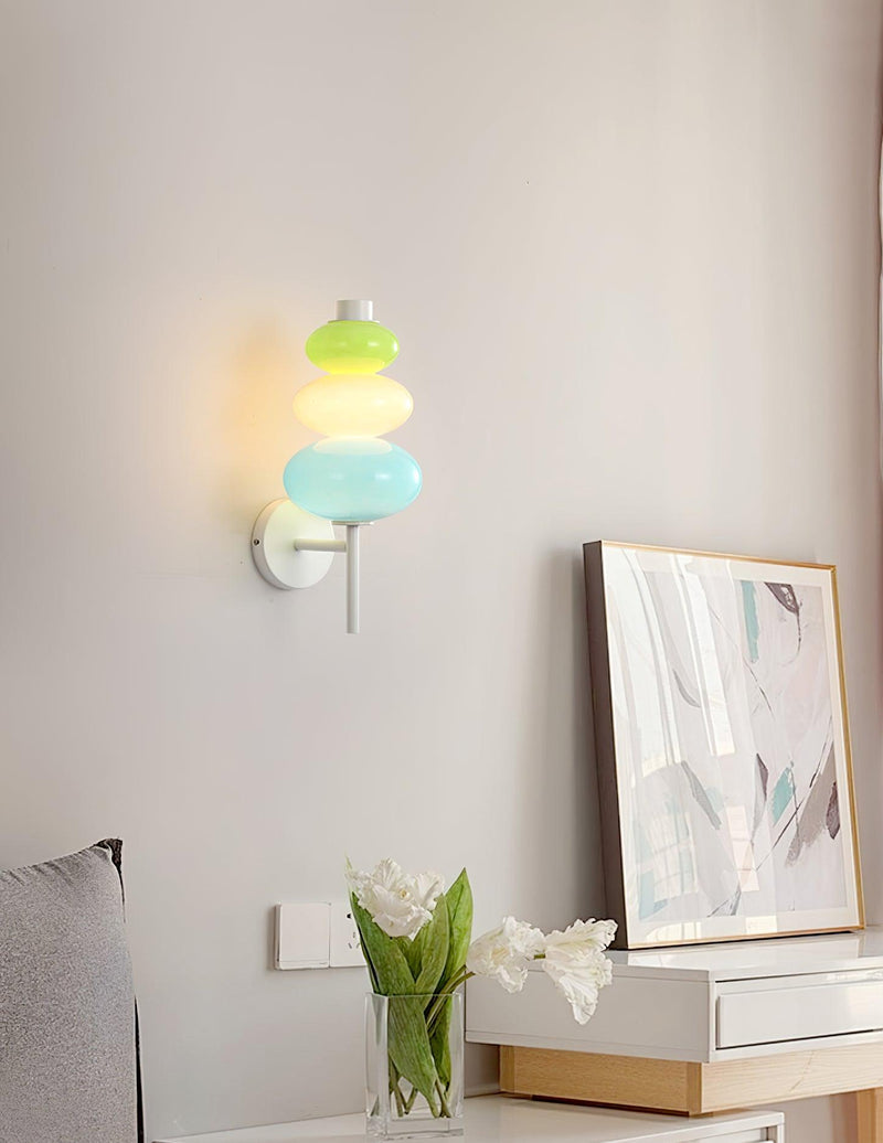 Glass Candy String Wall Lamp-DWHOME