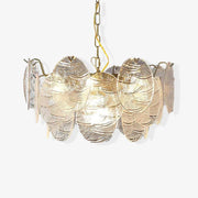 Glass Disc Chandelier-DWHOME