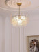 Glass Disc Chandelier.