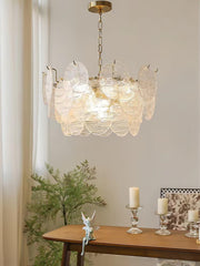 Glass Disc Chandelier-DWHOME