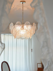 Glass Disc Chandelier-DWHOME