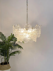 Glass Disc Chandelier-DWHOME