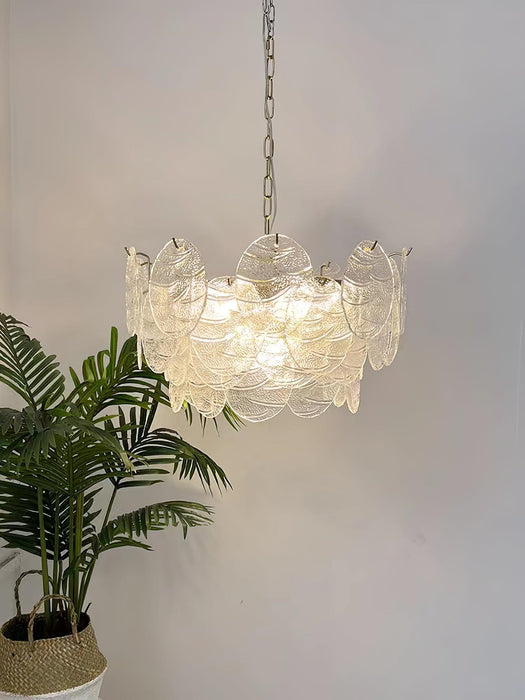 Glass Disc Chandelier - Vakkerlight