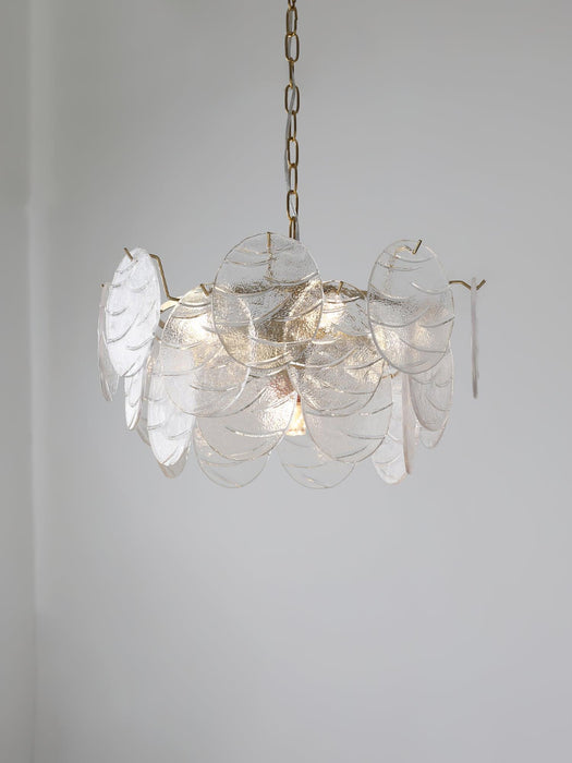 Glass Disc Chandelier - Vakkerlight