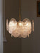 Glass Disc Chandelier-DWHOME