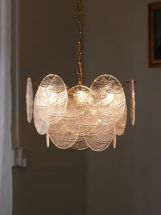 Glass Disc Chandelier - Vakkerlight