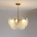 Glass Disc Chandelier-DWHOME
