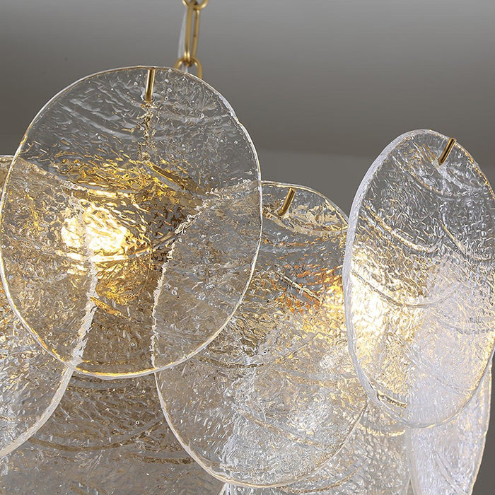 Glass Disc Chandelier - Vakkerlight