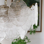 Glass Disc Chandelier-DWHOME