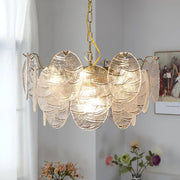 Glass Disc Chandelier-DWHOME