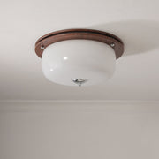 Glass Dome Ceiling Light-DWHOME