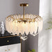 Glass Feather Ceiling Light - DWHOME