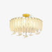 Glass Feather Ceiling Light - DWHOME