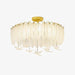 Glass Feather Ceiling Light - DWHOME