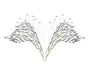 Glass Feathers Chandelier-DWHOME