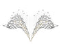 Glass Feathers Chandelier-DWHOME