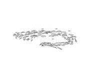 Glass Feathers Flying Chandelier-DWHOME
