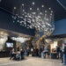 Glass Feathers Chandelier-DWHOME