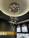 Glass Feathers Chandelier-DWHOME