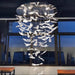 Glass Feathers Chandelier-DWHOME