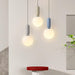 Glass Globe Ball Pendant Light.