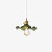 Glass Hibiscus Flower Pendant Light.