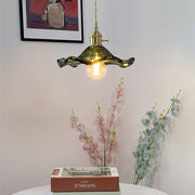 Glass Hibiscus Flower Swag Light-DWHOME