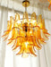 Glass Leaf Cascade Chandelier - Vakkerlight