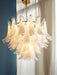 Glass Leaf Cascade Chandelier - Vakkerlight