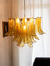 Glass Leaf Cascade Chandelier - Vakkerlight